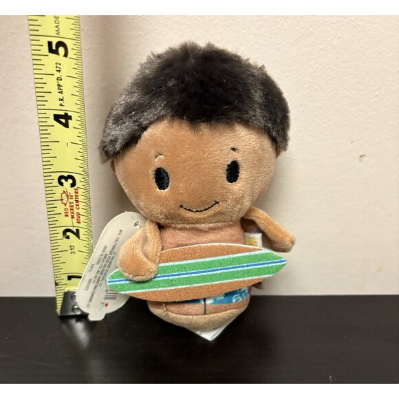 Hallmark Itty Bittys Surfer Boy Plush Toy Bean Bag Bottom 5" - Picture 6 of 6
